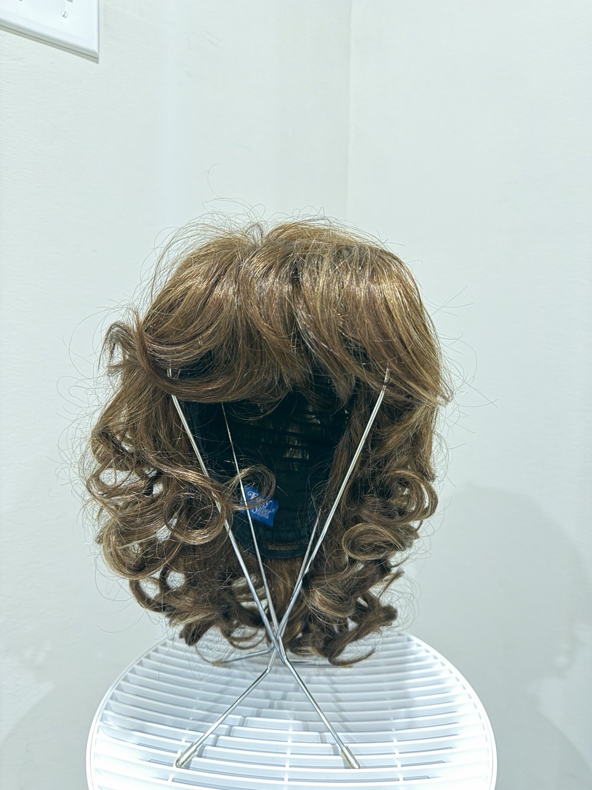 Foxy Silver Collection Women’s Brown Curly Wig Curly Texture