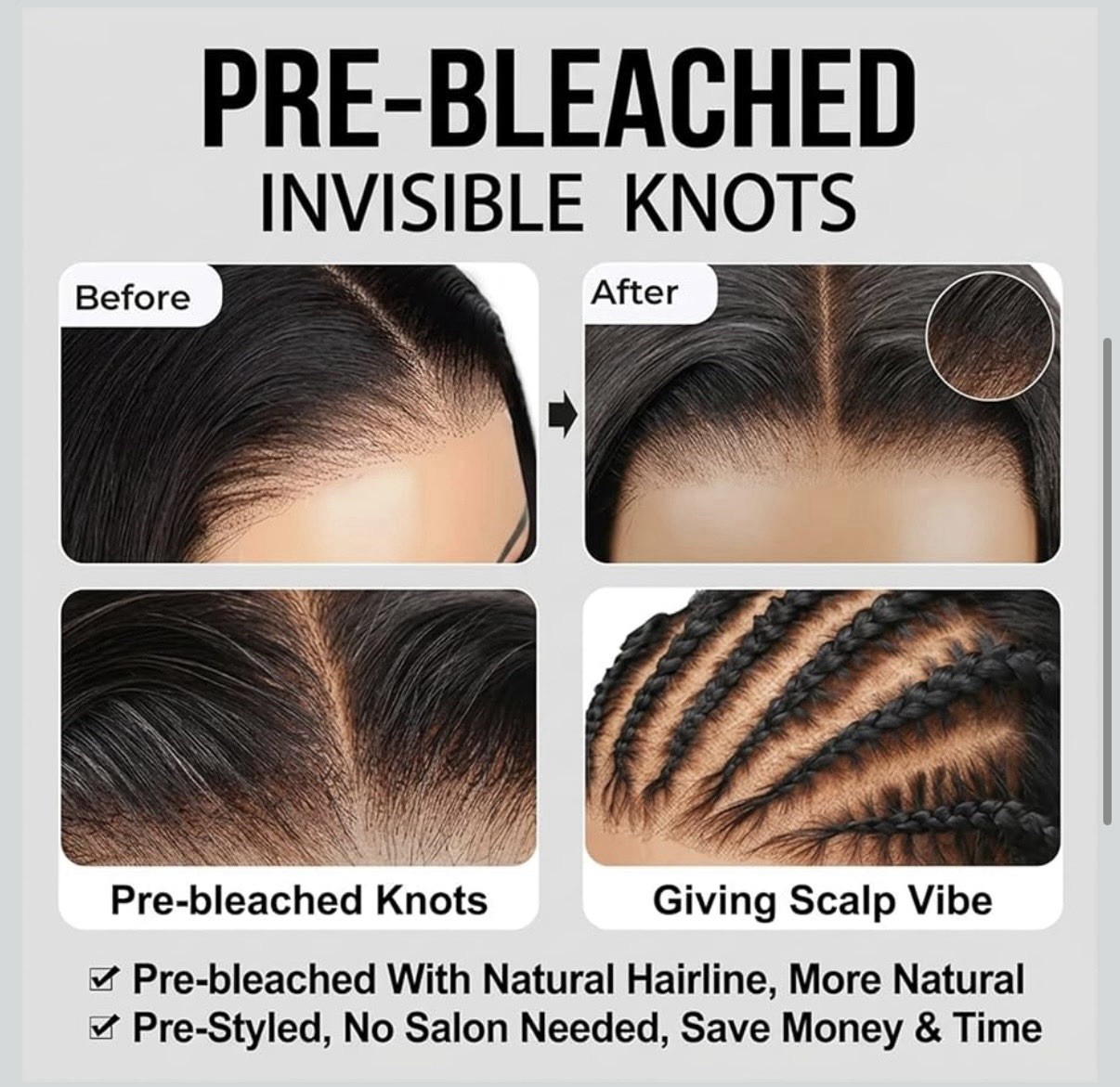 Afro Curly Wear and Go Glueless Wigs Human Hair Pre Cut 7×5 HD Lace 180 Density