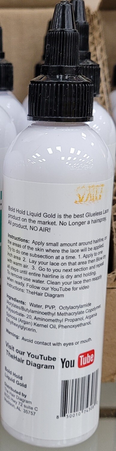 Bald Hold Liquid Gold 8 oz