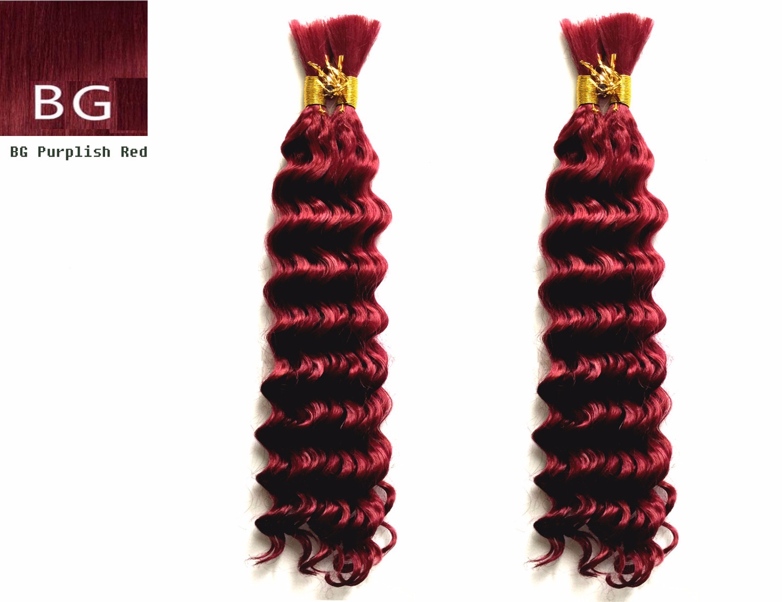 Deep Wave Box Braiding Micro Braids Bulk Hair 18 inch Top Quality Synthetic Hair