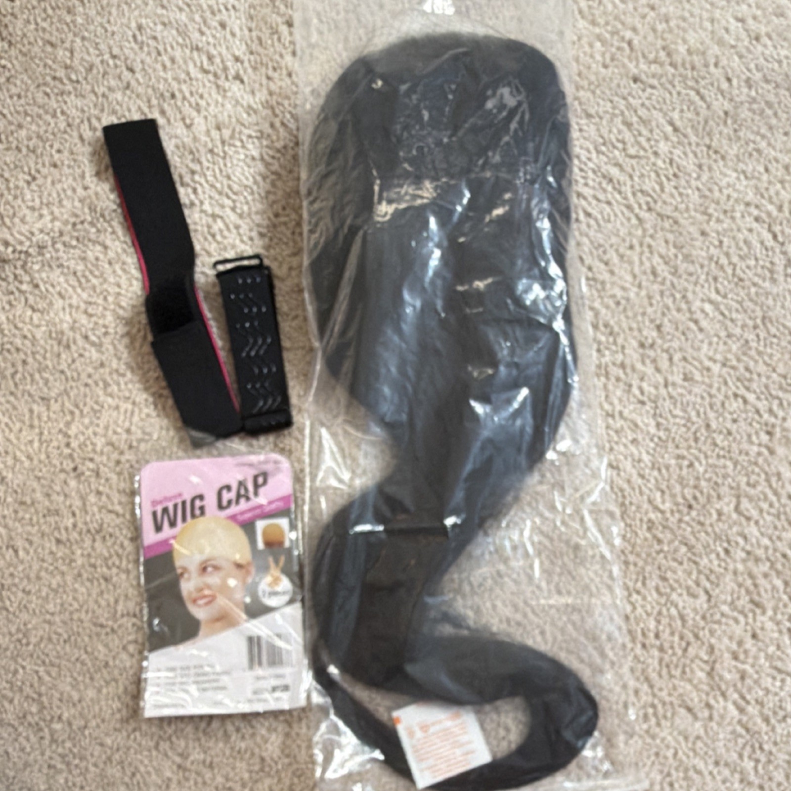 Deluxe 13×6 Lace Front Wig Straight Black 30 Inch One Size MPN IQC10