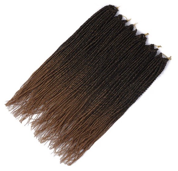 NEW 6 Pk 14 Inch T1B/27 Twist Braids Crochet Hair 24 Strands Per Pk 144 Strands