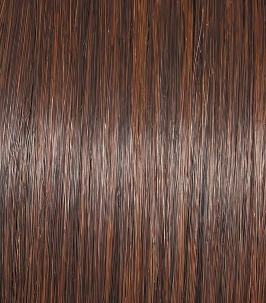 Raquel Welch Hair Topper 12 In., Color RL6/30 Copper Mahogony – Heat Friendly