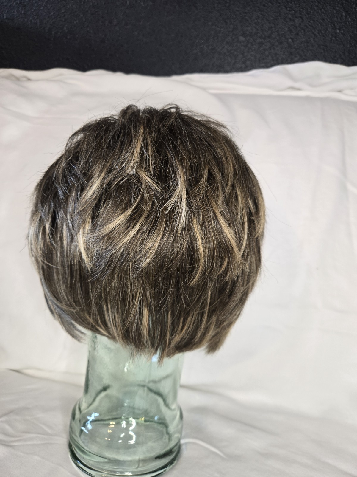 Weft Lace Top Wig Hairpiece Small/medium Adjustable Acrylic Highlights