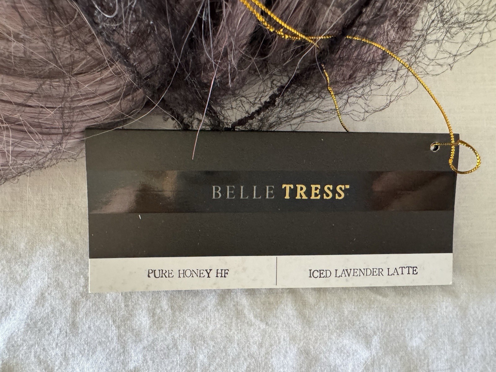 BELLE TRESS PURE HONEY ICED LAVENDER LATTE ROOTED BNWT STUNNING VIOLET WOW!