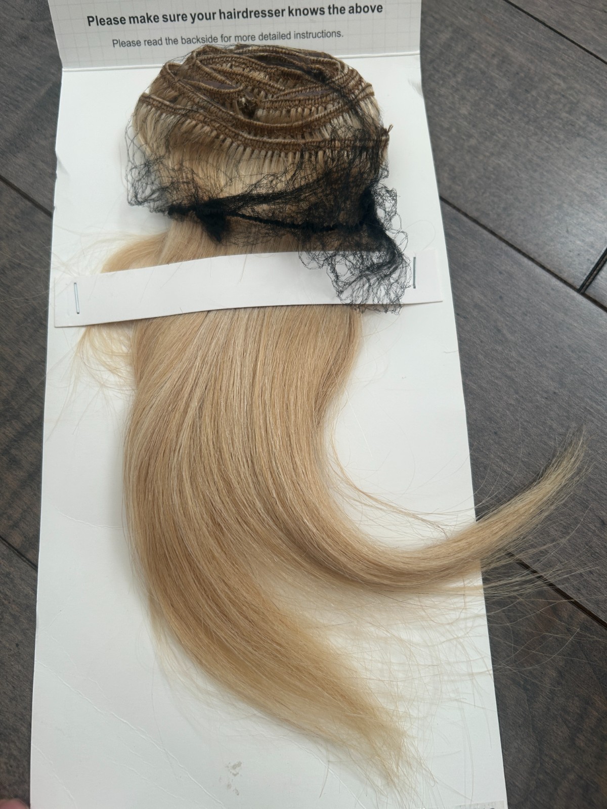 Clip In Hair Extensions, 8Pcs 18 Clips 65g,10 Inch Golden Brown Mix Bleach Blond