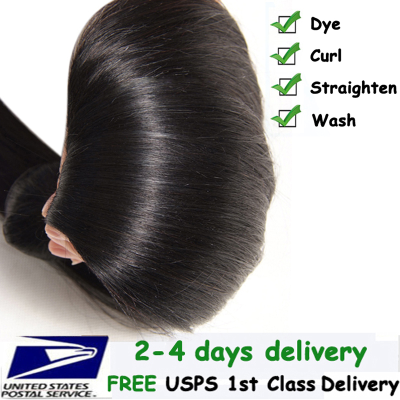 Deluxe THICK Clip in Remy Human Hair Extensions Black Brown Blonde Full Head US