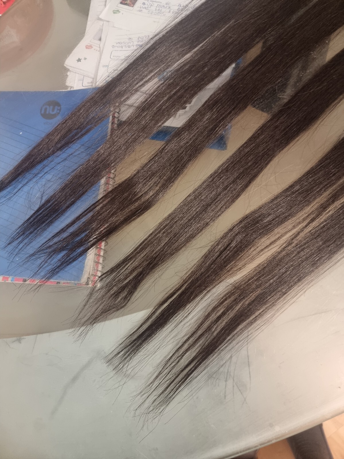 12AA MALAYSIAN RAW VIRGIN HUMAN HAIR 42+42+42+42+42+42 STRAIGHT 600g 6BUNDLLES