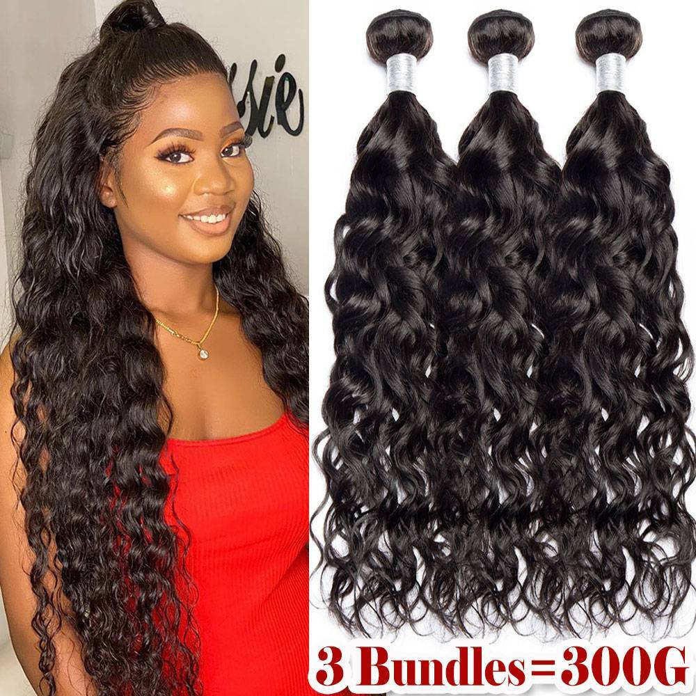 Unprocessed 100% Virgin Human Hair Extensions Weave Weft Curls 3 Bundles=300G US