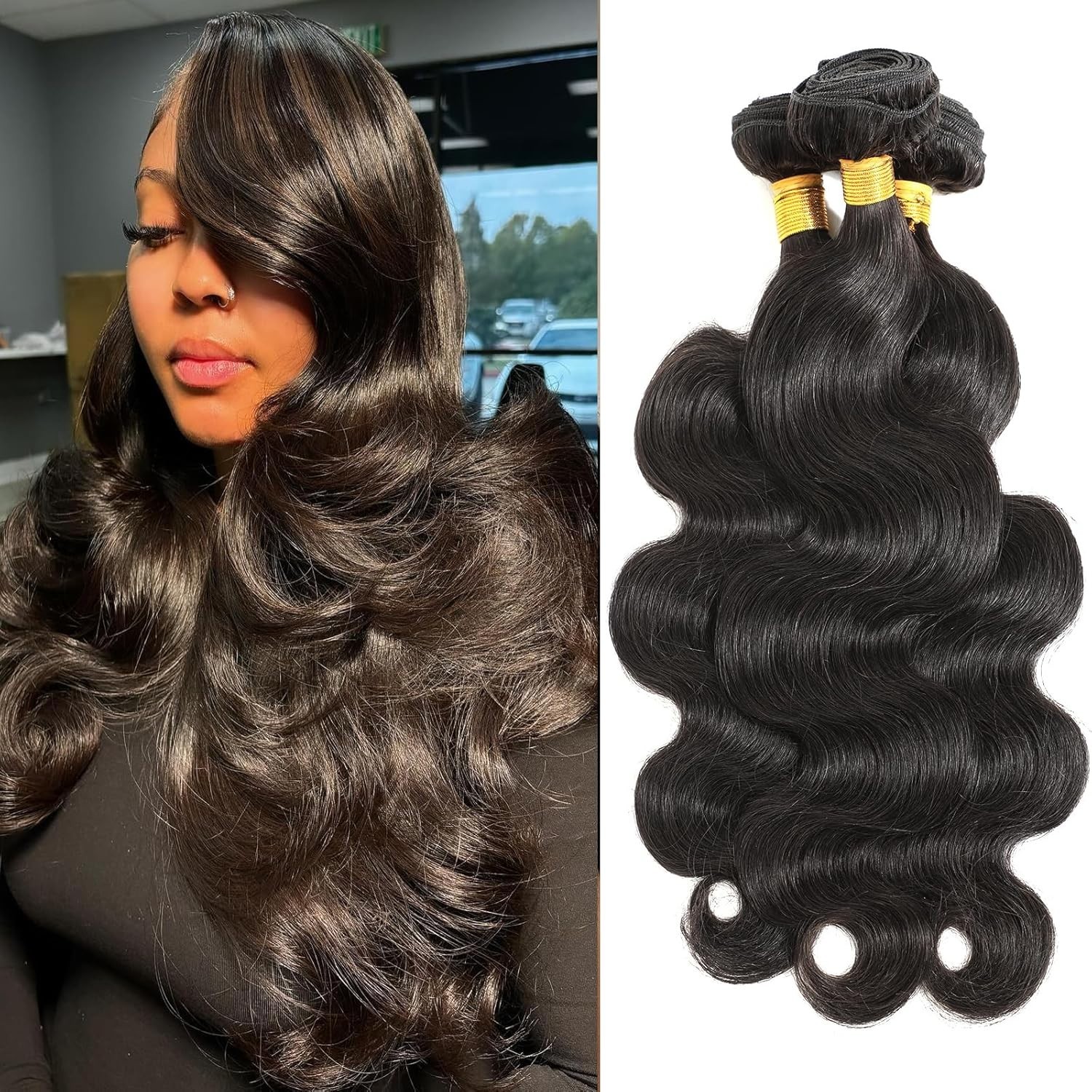 Silky Smooth 12A Brazilian Body Wave Hair Extensions – Perfect for All Styles