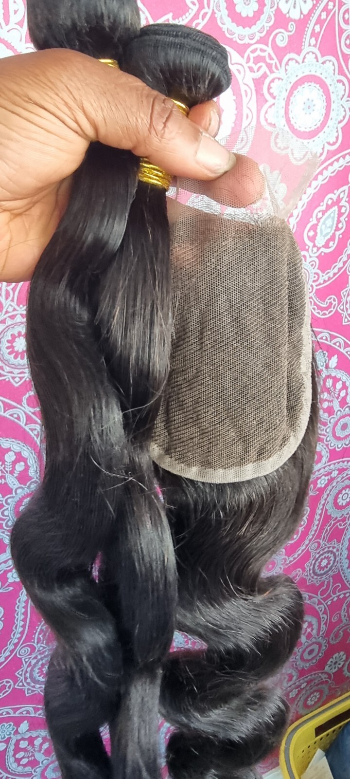 12A RAW BRAZILIAN VIRGIN HUMAN HAIR 40+40INCH 22INCH CLOSURE BODY WAVES 250g 1b#