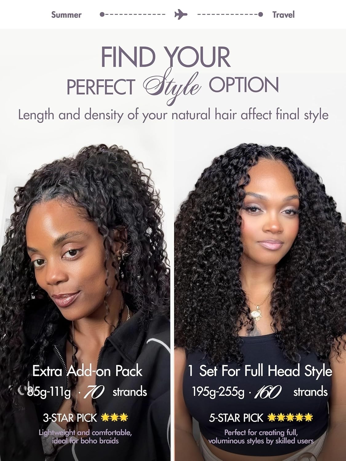 LUVME Burmese Curly Pre-Separated Feather Crochet Hair for Black Women 18 Inch l