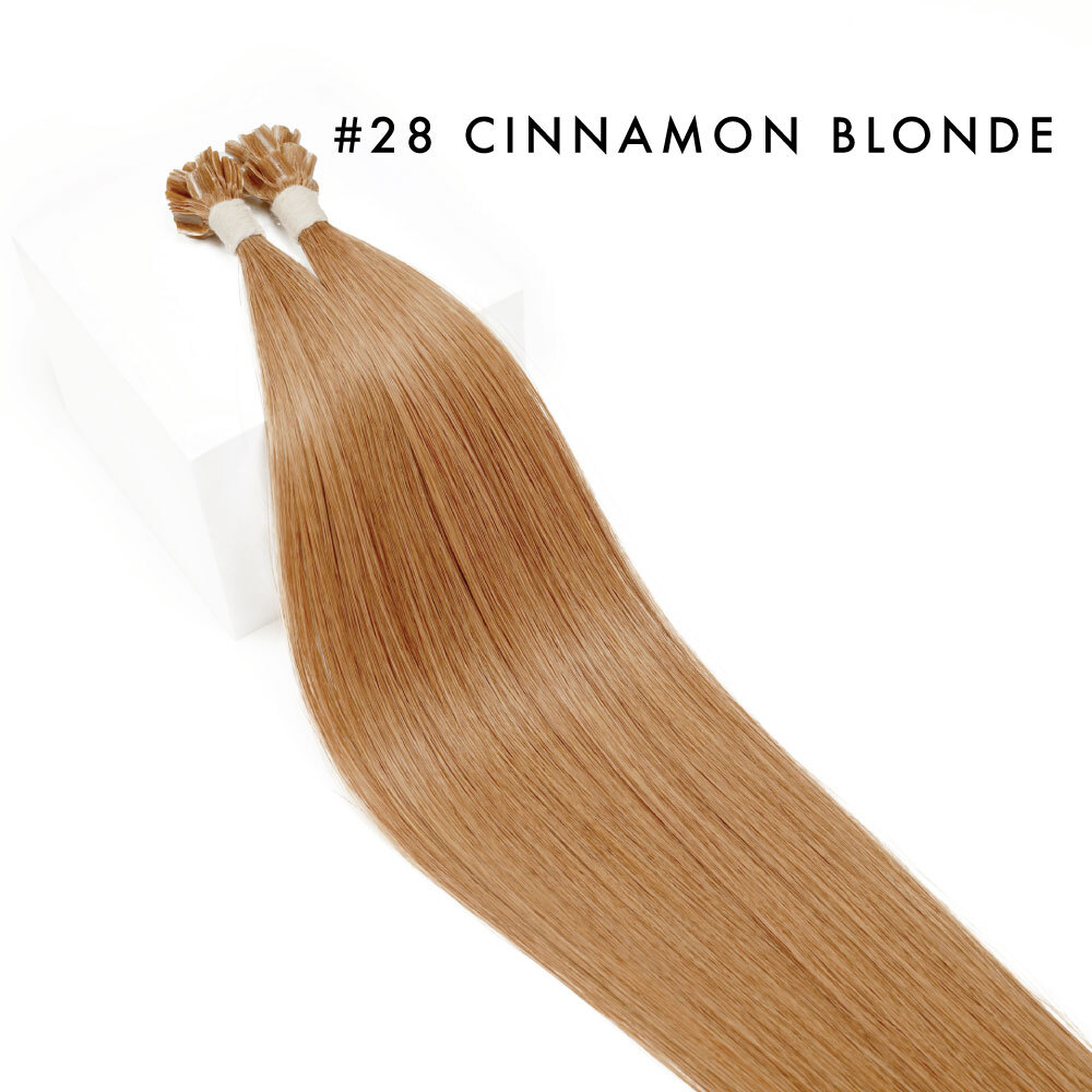 The Hair Shop 808 K Tip Hair Extensions, U Tip Human Hair Keratip 16″ & 20″ 56g