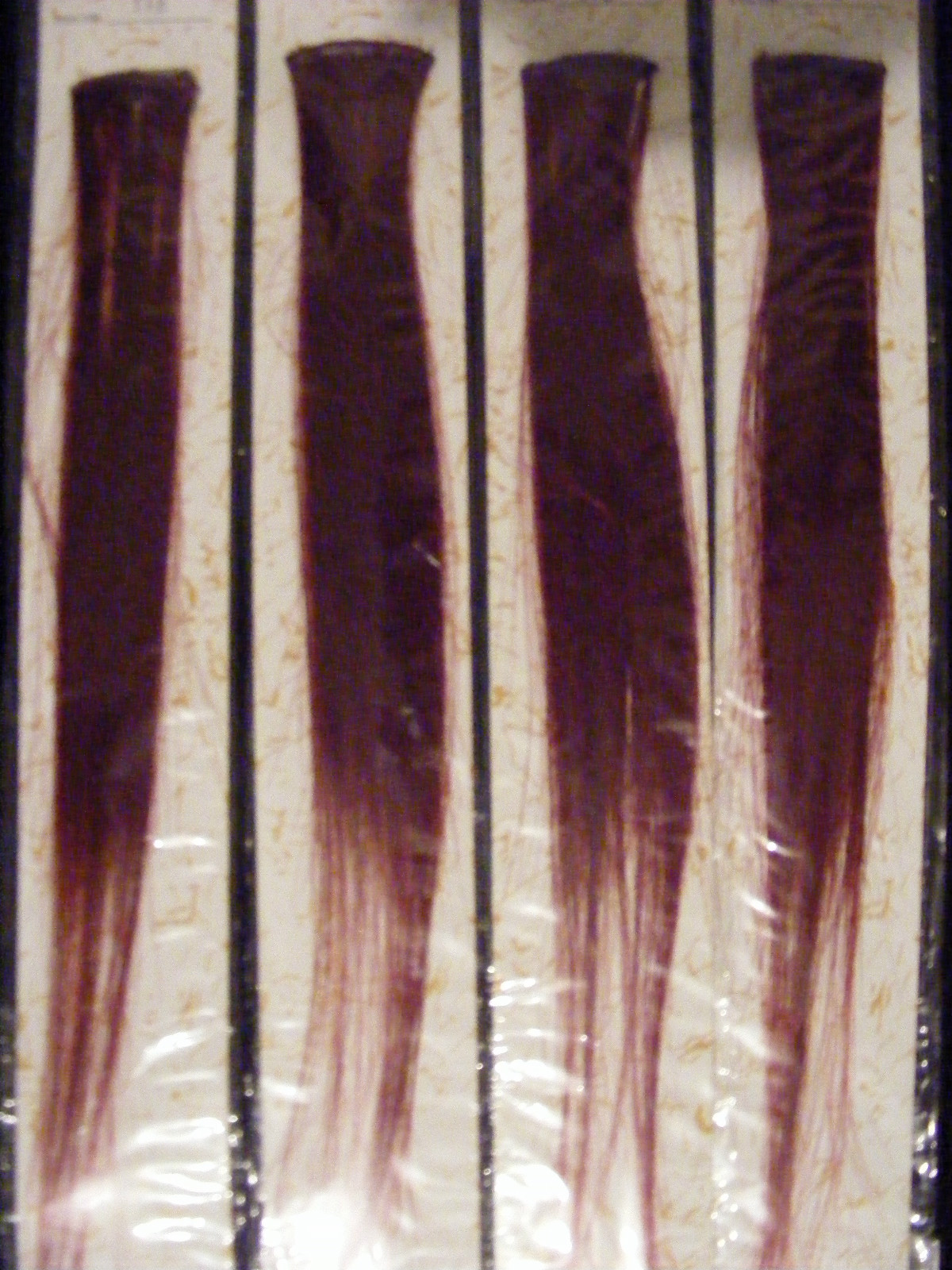 Weft Synthetic Hair Extensions 11″w/Toupee Clip Smooth Texture