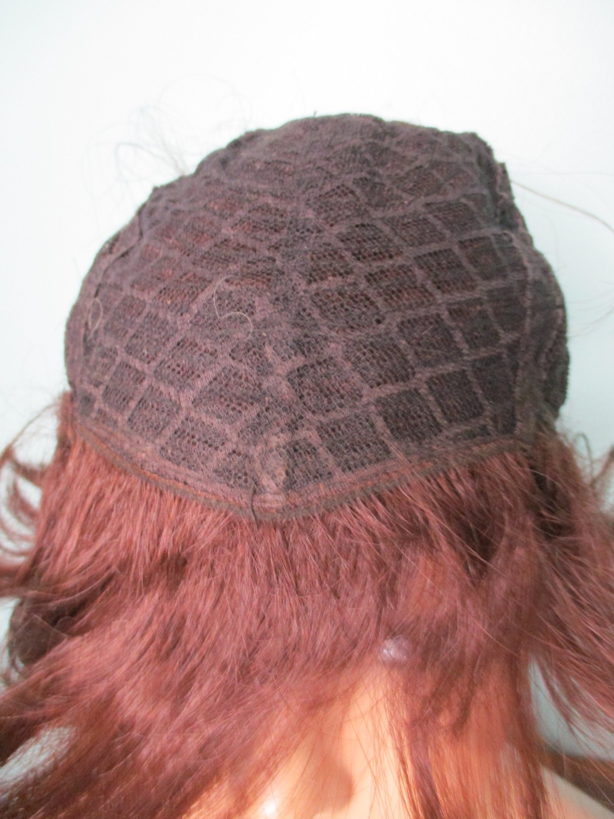 4″ – 6″ dark brown retro 90s mushroom BOB style WIG by NEW BORN FREE