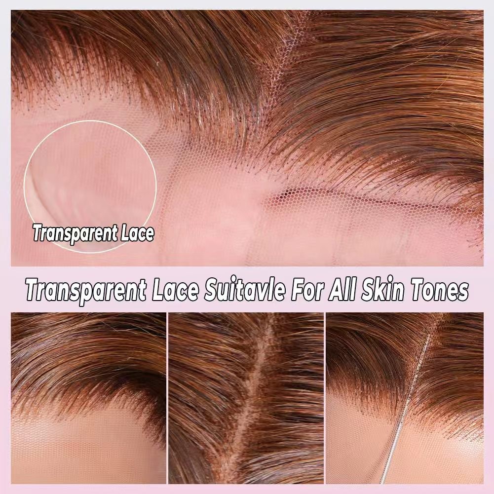 200% Density Brazilian Virgin Wigs 13×4 Water Wave Ombre 1B/30
