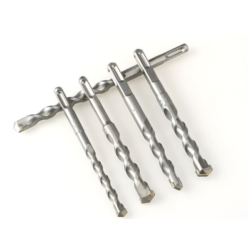 6-35mm Tip 110-500mm Long Chrome Steel Square Shank Masonry Hammer Drill Bit new