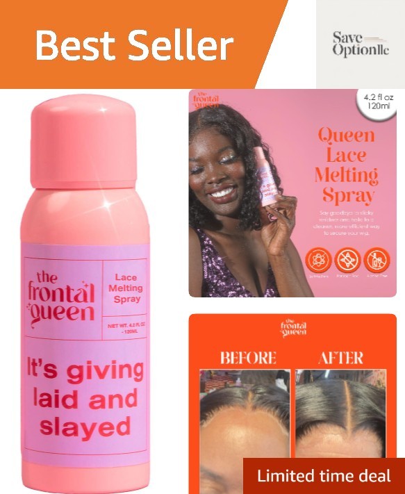 Lace Melting Spray, Ashy Lace Melting Spray for Lace Wigs, Lace Bond Spray, E…