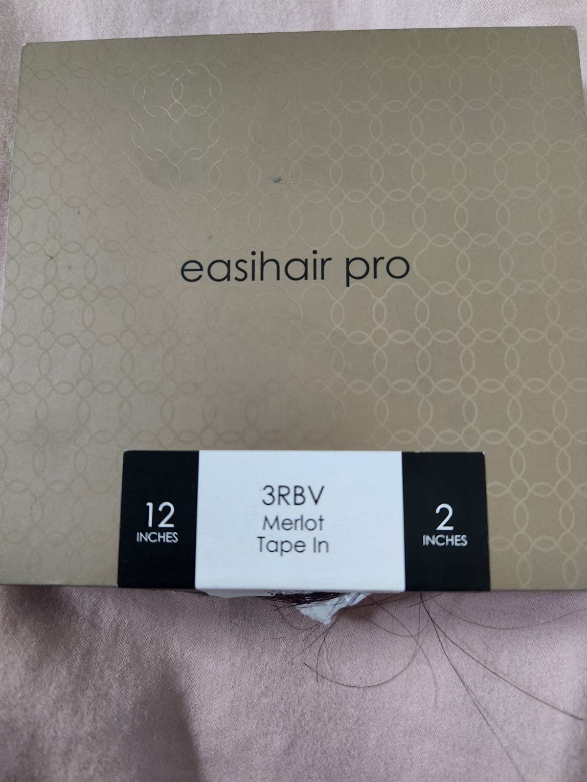 100% Cuticle Intact Remy Hair-Easihair Pro-12/14 Inch Tape In Extension