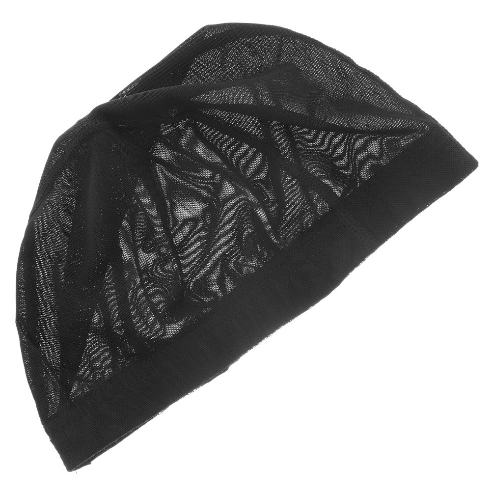 3Pcs Durable Black Wig Caps Elastic Mesh Net for Wig Use Comfortable Headwraps