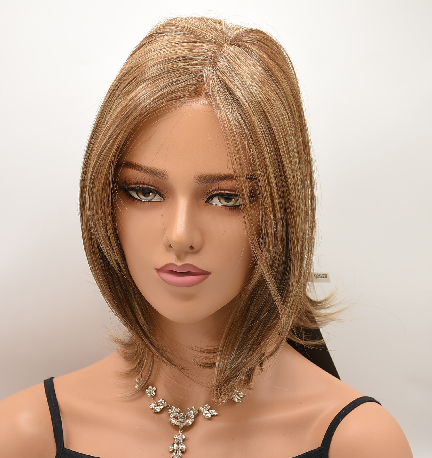 LACE FRONT MONO TOP 14″ TOPPER by BelleTress, CLEARANCE! Nutella Buttercream