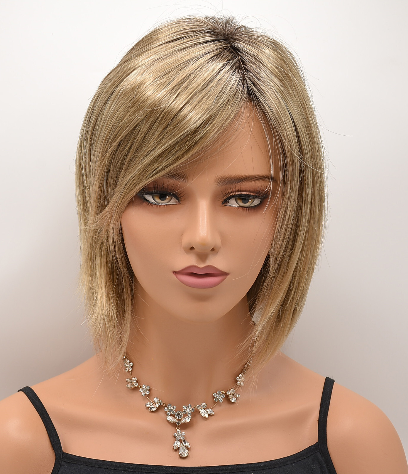 FIONA Wig by Henry Margu, 2418GR Color, *CLEARANCE!* Mono Top + Lace Front
