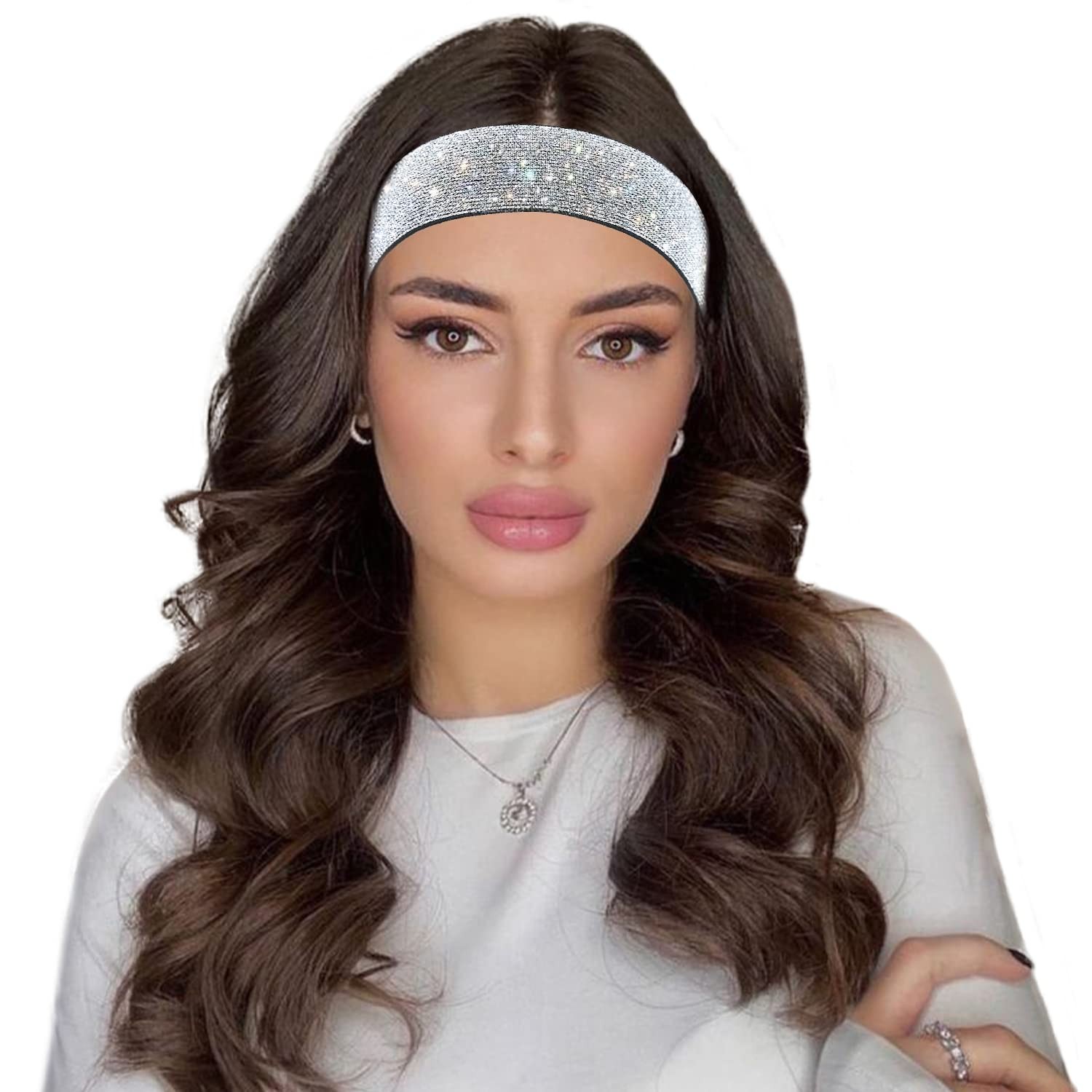 2Pcs Silvery Elastic Wig Bands 60cm Lace Melt Band for Frontal Keep Wigs Secure