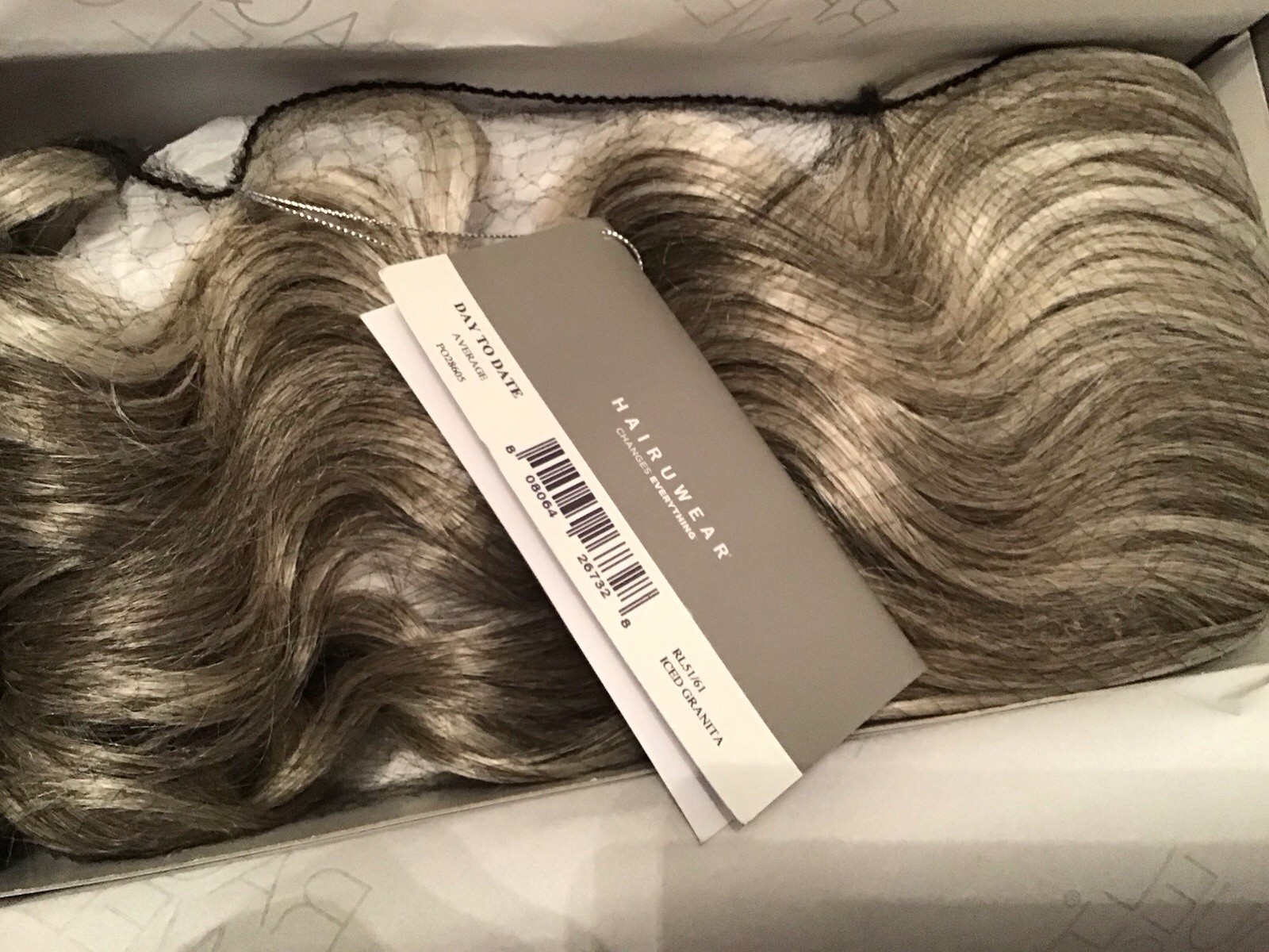 Raquel Welch Wig New In Box Day To Date Iced Granita RL51/61 Lace Gorgeous