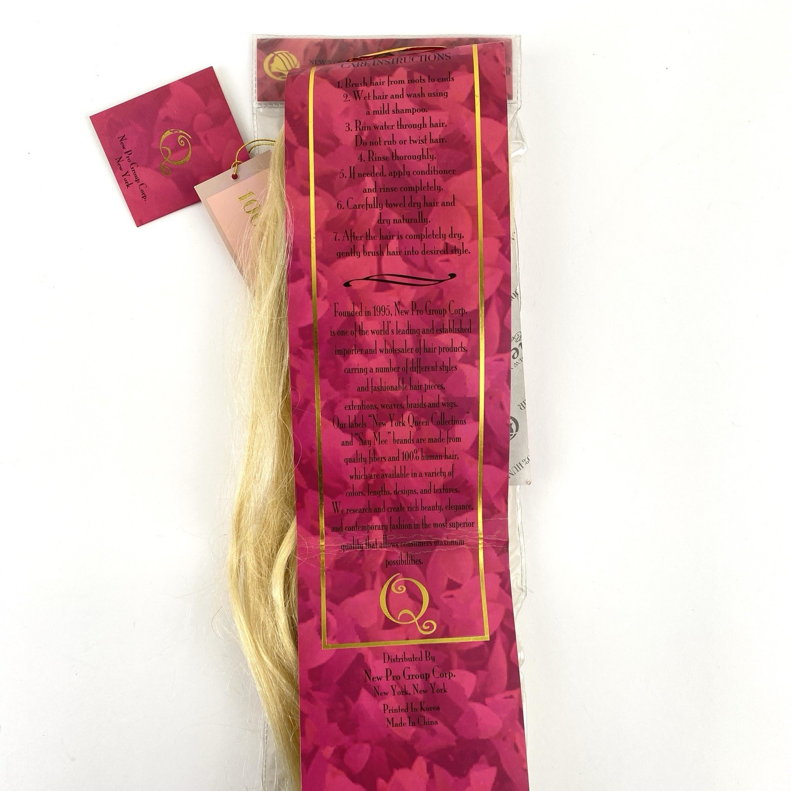 2-Packs 100% Human Hair American Silky Hair ASH 18″ #22 & Supreme Yaki 16″ #M613
