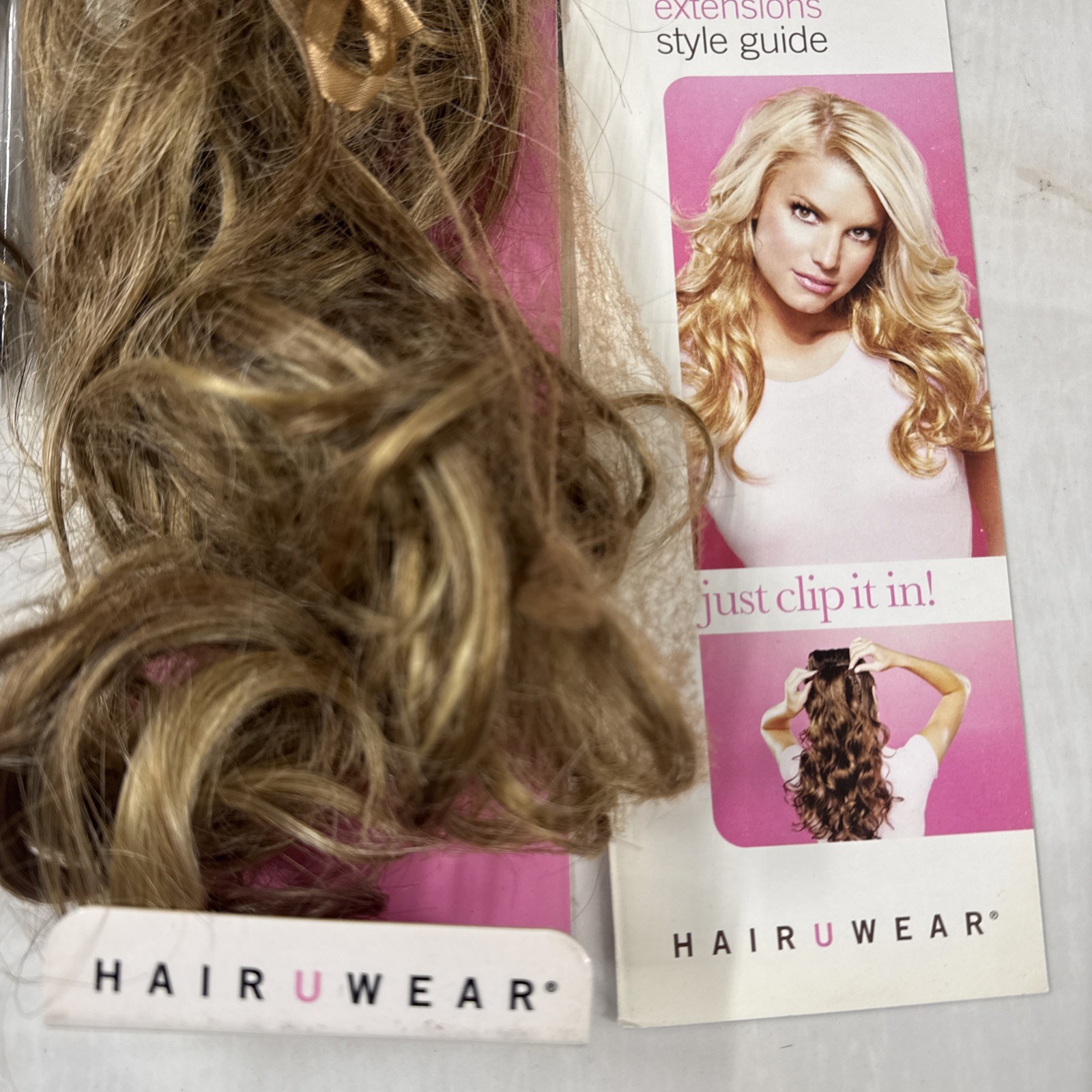 Hair Do Jessica Simpson 23” Clip-in Wavy – R14/25 Honey Ginger