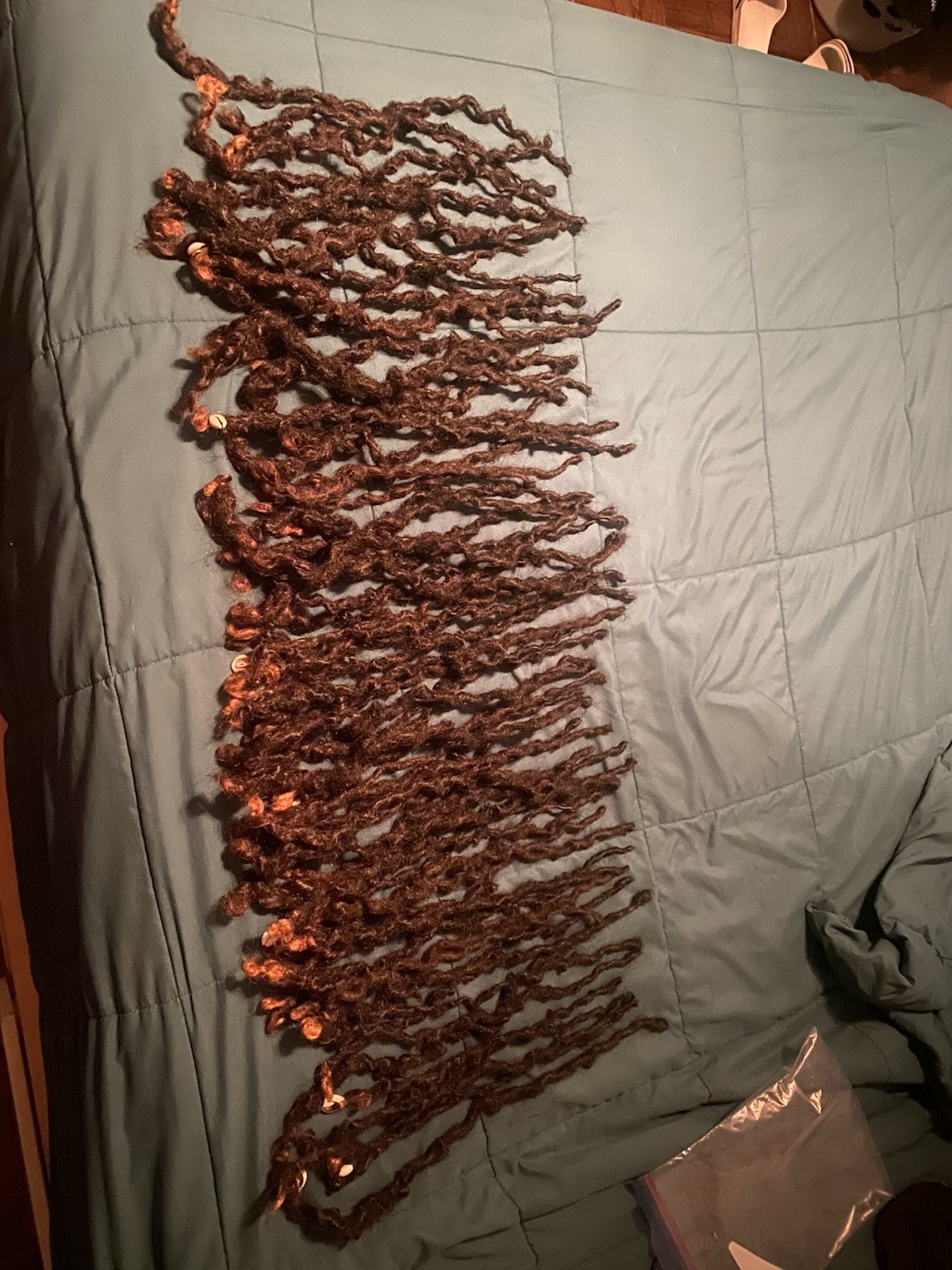 Human Hair Dreadlocks 100% Real 16-19” In Length