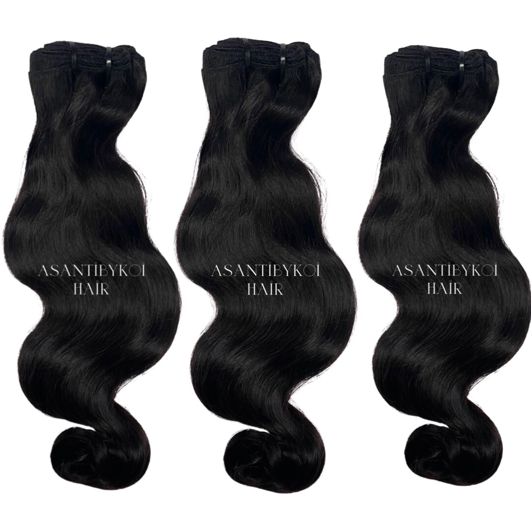 3 Bundles SALE 16″ Indian Waves (unprocessed)