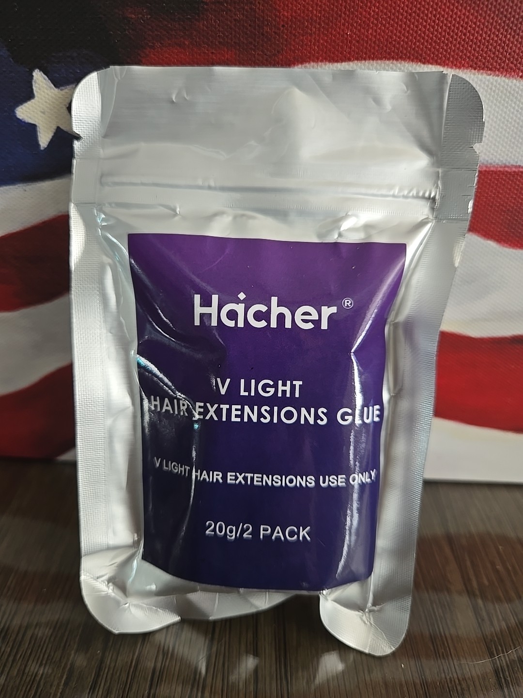 Haicher V Light Hair Extensions Glue 20g/2 Pack Deal.