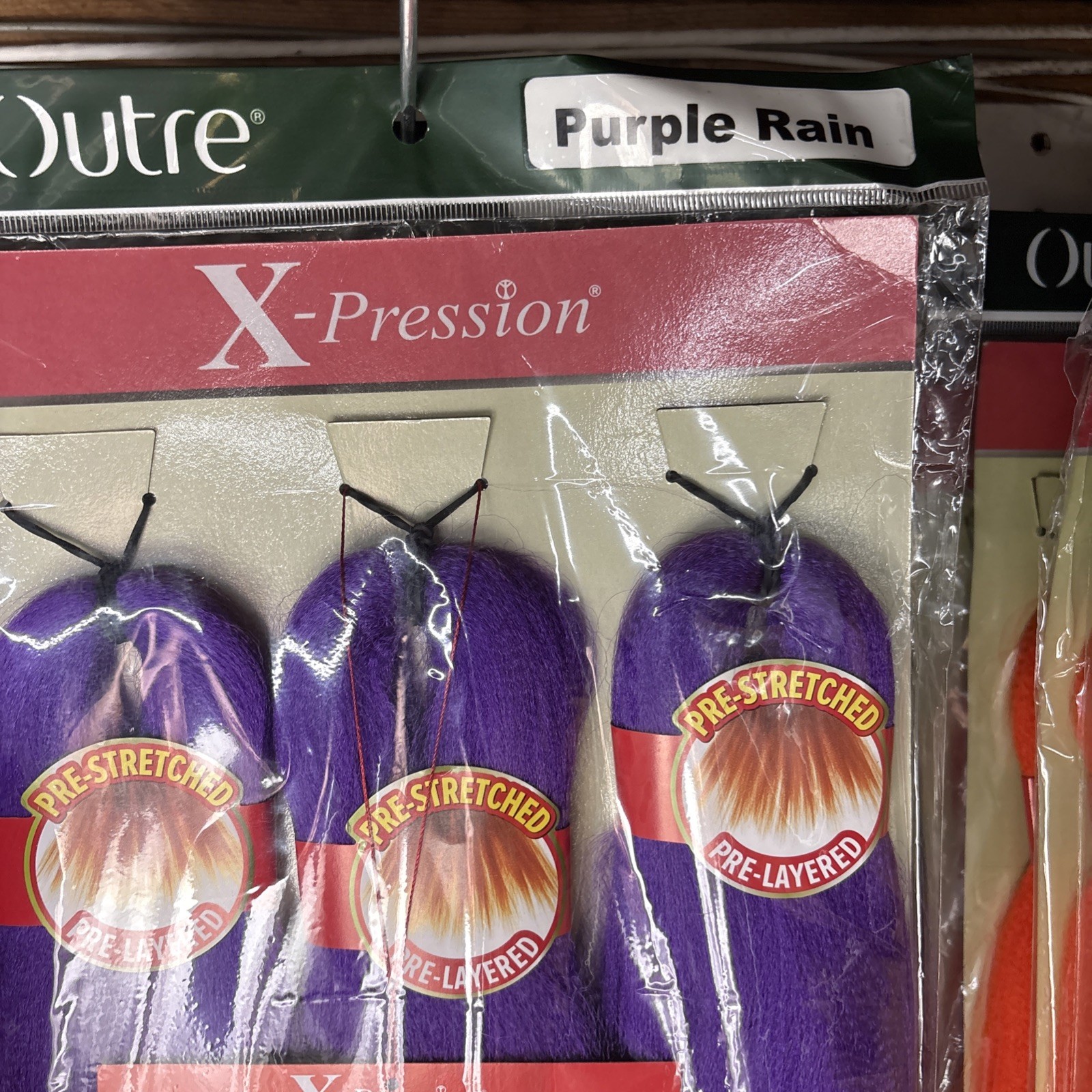 Outre X-Pression Hair Extensions 52″ Ultra Braid Pre-Stretched Purple Rain