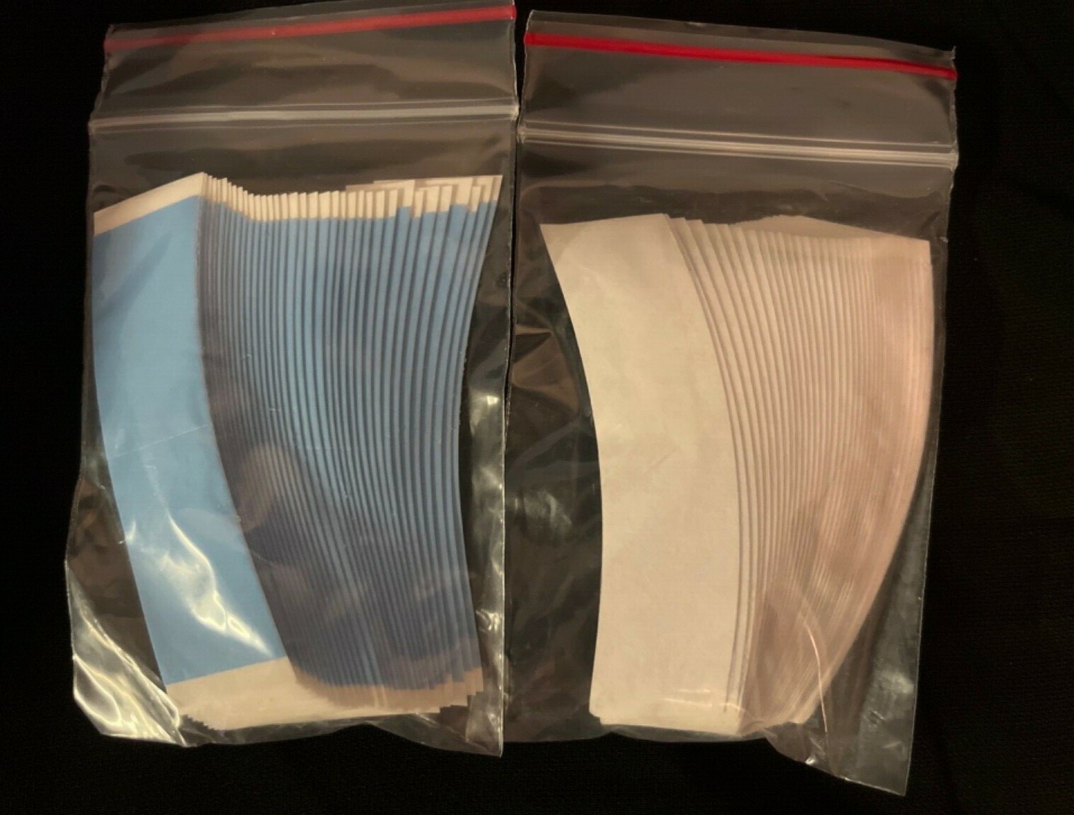 WALKER TAPE BLUE LINER DOUBLE-SIDED C CONTOUR LACE WIGS HAIRPIECE TAPE- 36 PCS