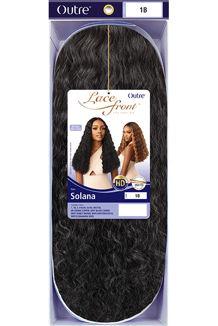 SOLANA – Outre Synthetic Pre-Plucked I-Part HD Swiss Lace Front Wig