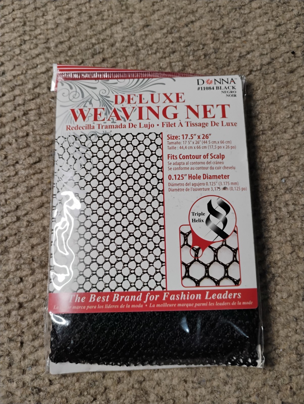 Donna Deluxe Weaving Net, Black