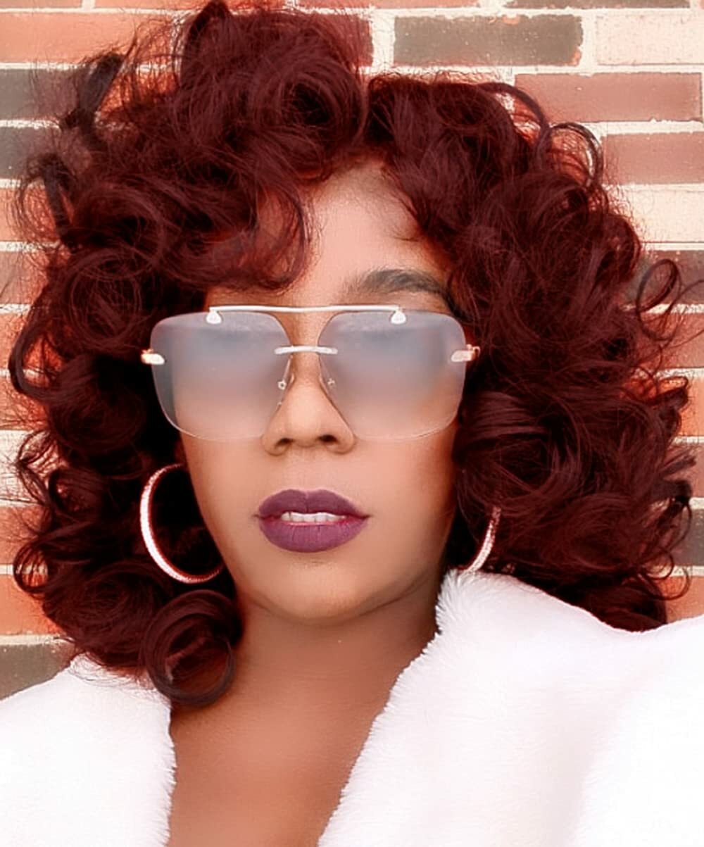 Short Bouncy Curly Burgundy Red Wig With Bangs Natural Fashion 99j Red Curly Wig