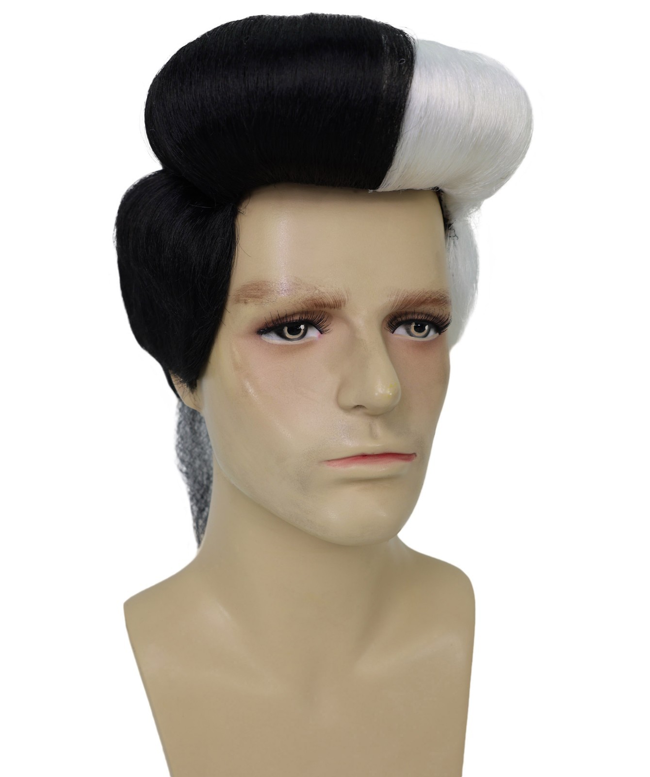 HPO Adult Men’s Manga Anime Pompadour Multiple Wig, Perfect for Halloween