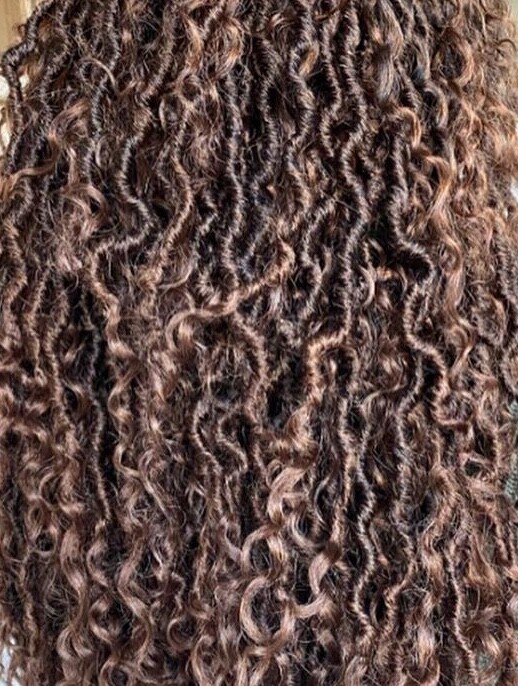 Goddless locs, faux lors crochet wig