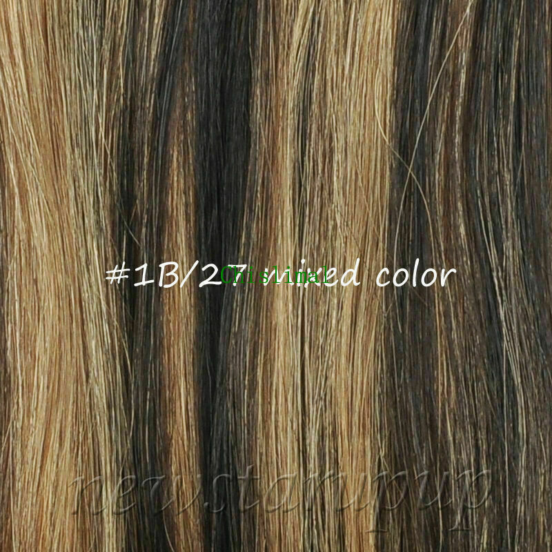 16-30 inches good Straight Remy Human Hair Hidden Invisible Wire Hair Extensions
