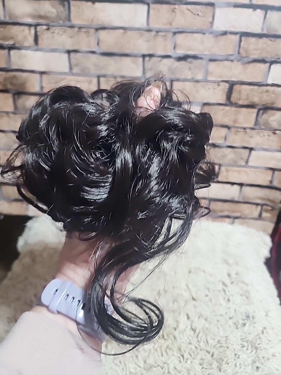 THICK Messy Bun Hair Piece Scrunchie Updo Wrap Hair Extension 5693