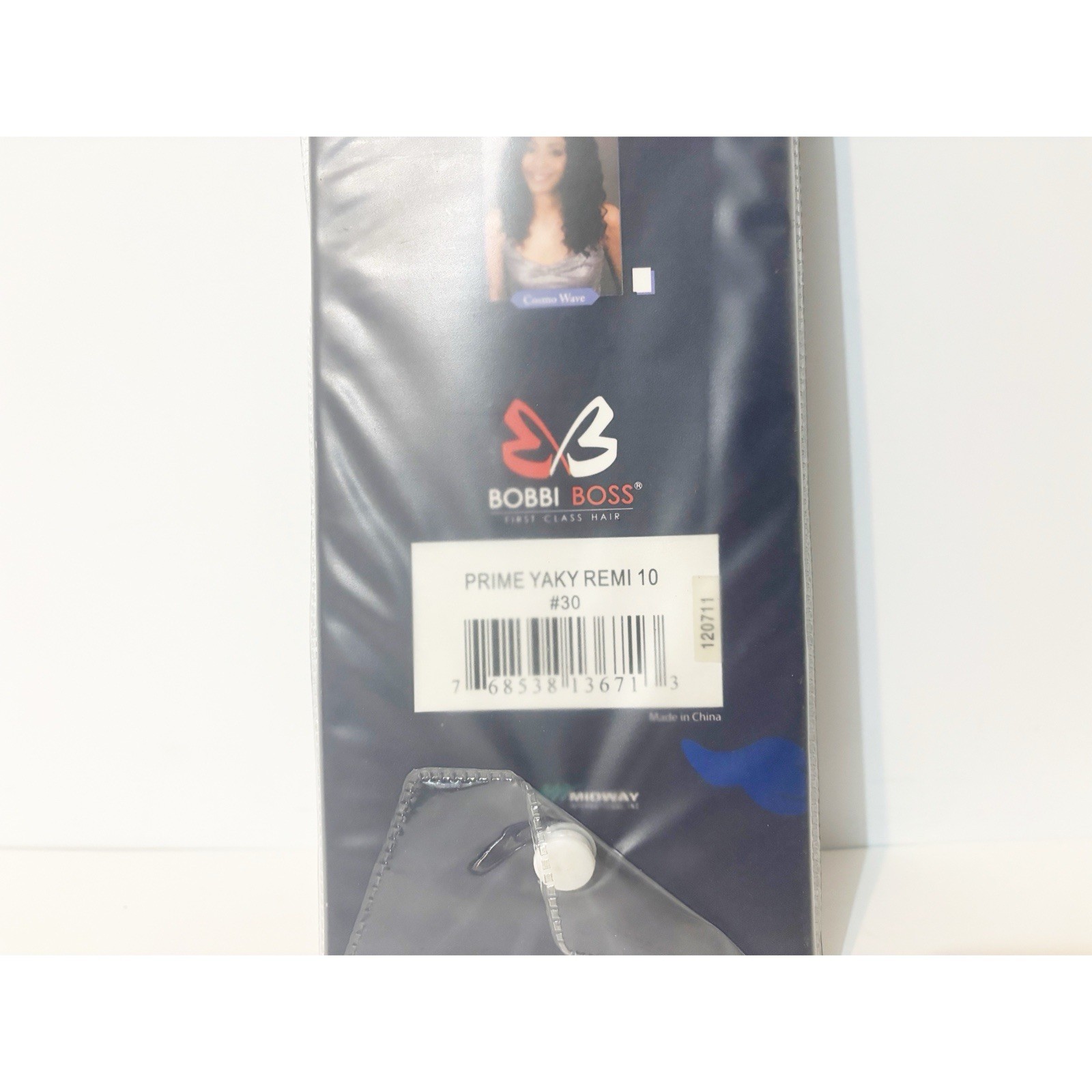 BOBBI BOSS First Remi Premium Human Hair, Prime Yaki Remi 10″ • 30, NEW