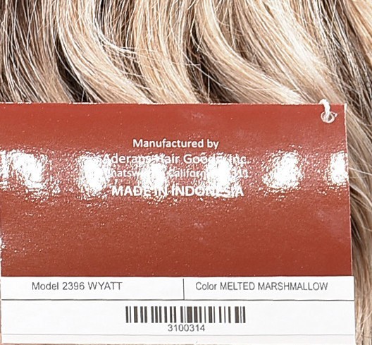 WYATT Wig by RENE OF PARIS, MEGA DEAL! Melted Marshmallow, Wefted Cap, NEW
