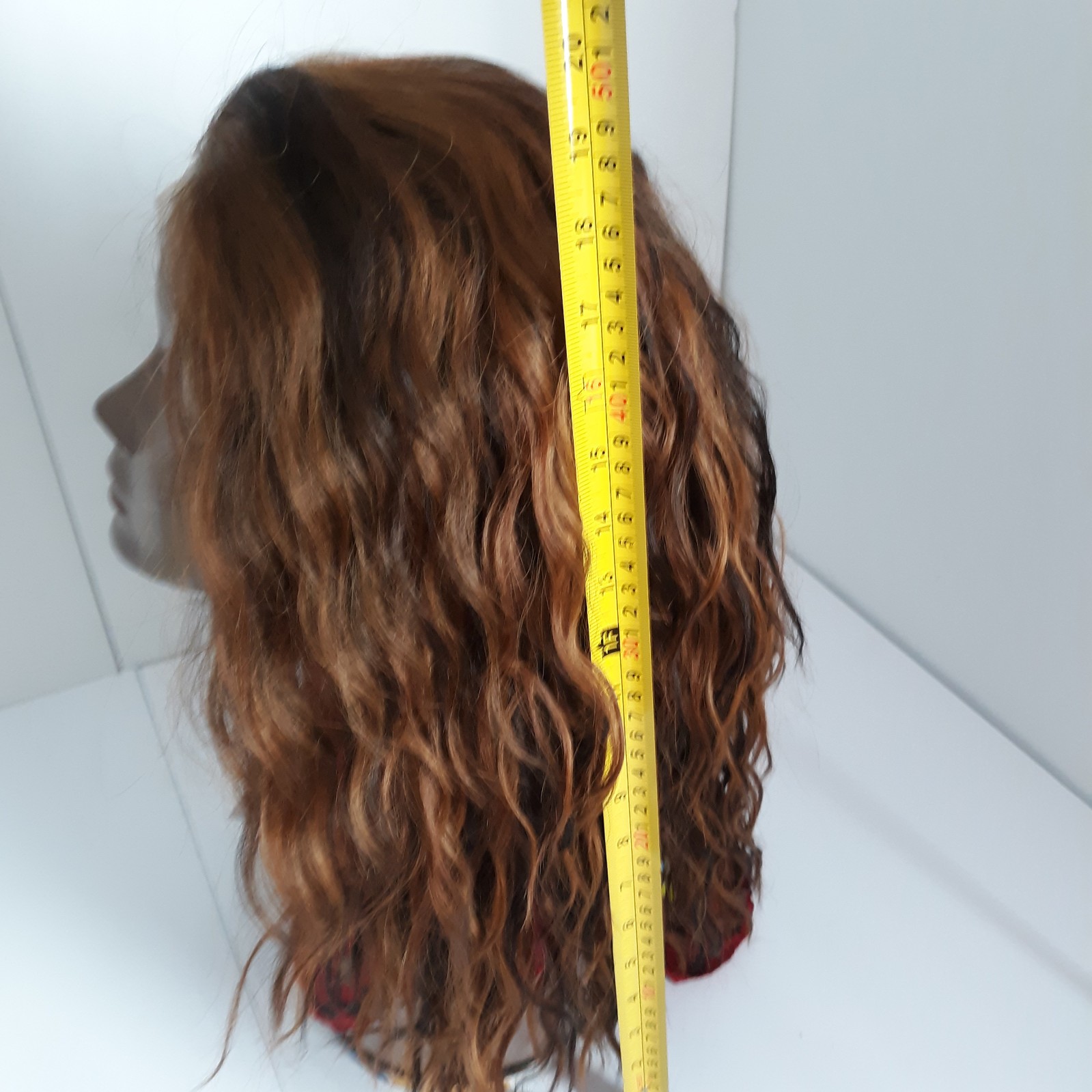Vivica A Fox Womens Orlando-V Wig Deep Swiss Lace Front Synthetic Hair P4/27/30