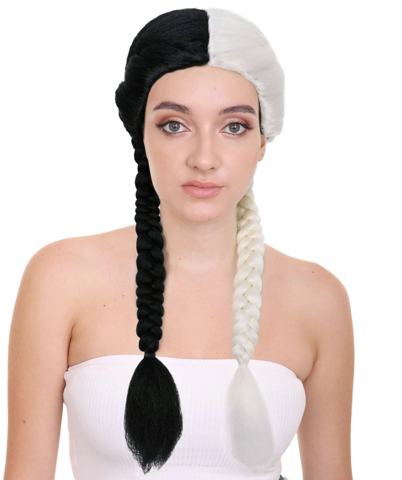 Long Braided Women Wig, Multiple Wig, Premium Breathable Capless Cap, HW-1487