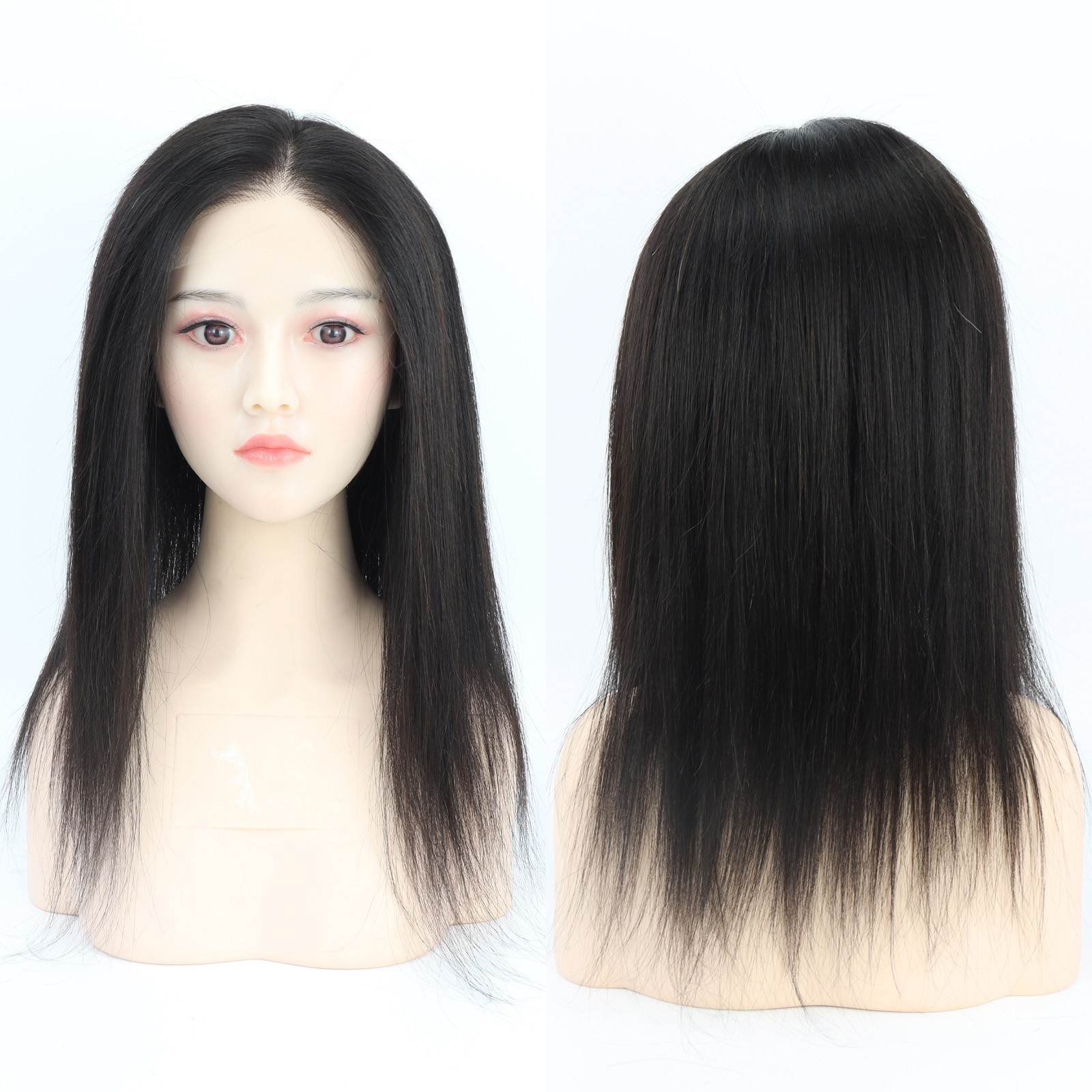 100% Human Hair Toppers with New HD Lace Base Closure 6×7 Inch Hair Extensions