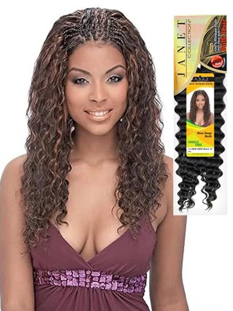 100% Human Hair NEW DEEP BULK – Janet Collection