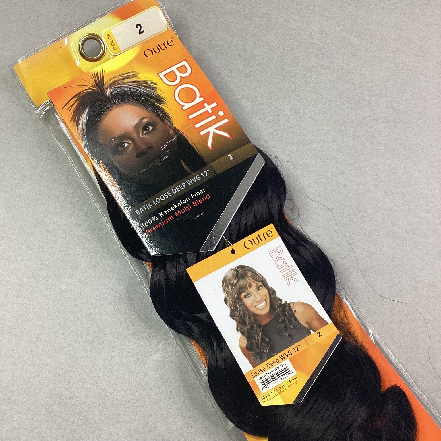 Outre Batik Loose Deep WVG 12″ Hair Extensions Kanekalon Fiber Color 2