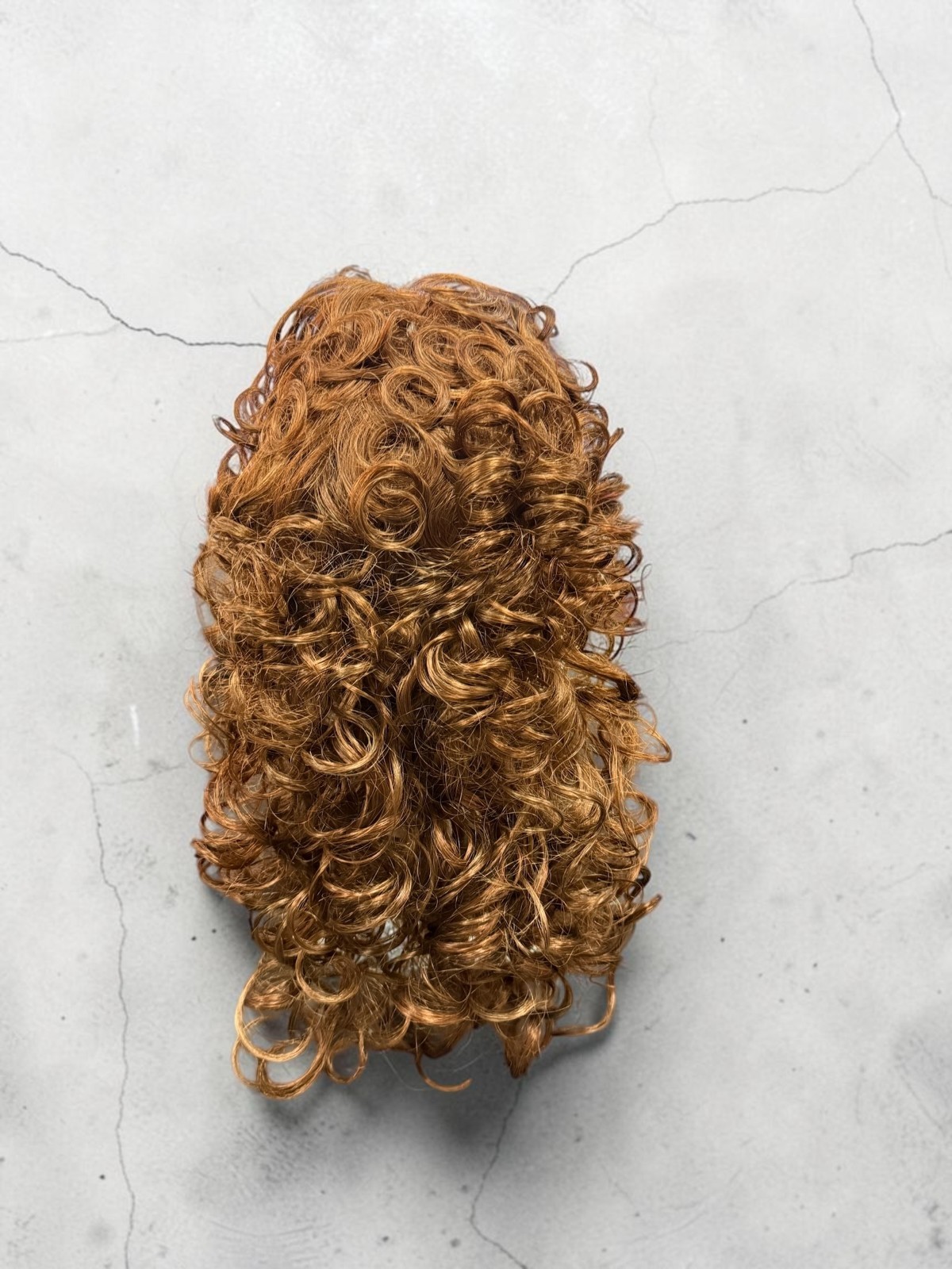 Jon Renau Illusions TERRA 807 Wig Curly Medium Brown Auburn 8/32 CURLY LONG